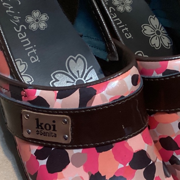 SANITA Size 40 US 9-9.5 NURSE WAITRESS Danish Clogs Shoes 👞 - Picture 3 of 11